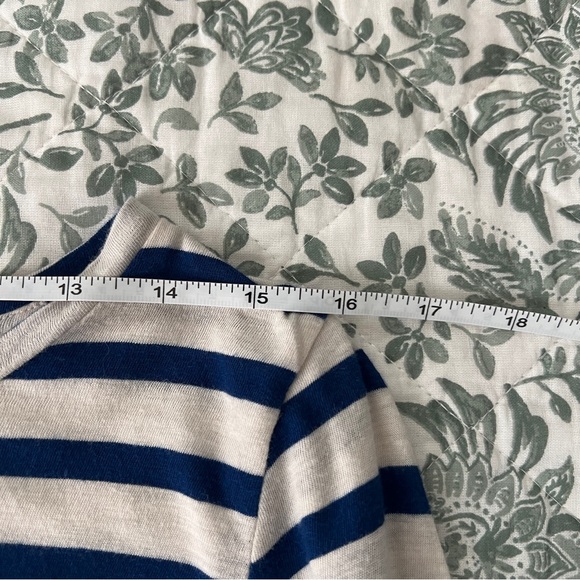 LOFT Striped Merci Long Sleeve Tee, Size L - Picture 5 of 7